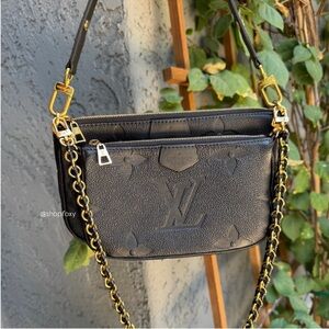 Louis Vuitton Multi Pochette Empreinte Crossbody